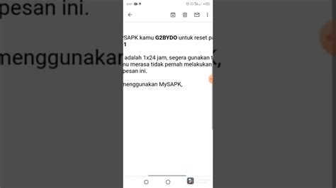 Tutorial Pengaktifan MySapk YouTube