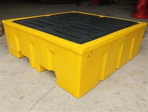 4 Drum Spill Containment Double Wall Pallets At Rs 16550 Turbhe