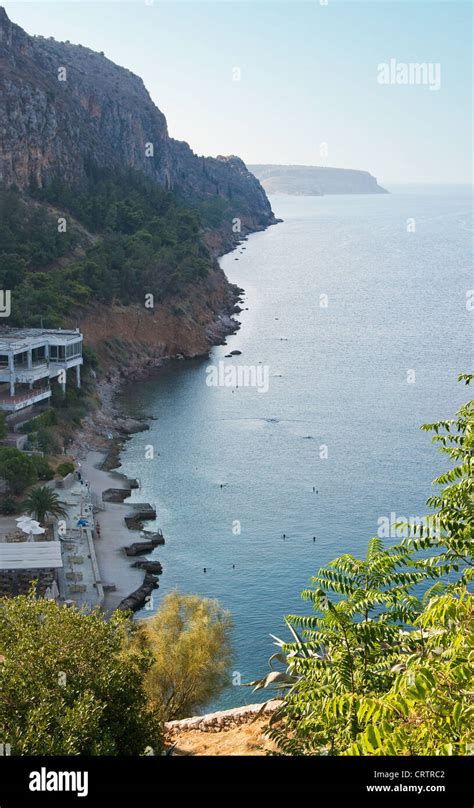 view of the shoreline of Nauplia in Greece Stock Photo - Alamy