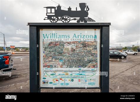 Williams Arizona Usa September 27 2021 Williams Gateway To The