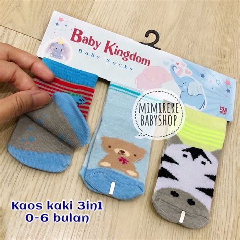 Jual Kaoskaki In Bulan Baby Kingdom Baby Socks In Kaos Kaki