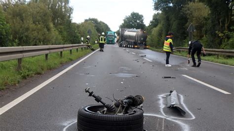 B214 in Sulingen nach Unfall über Stunden gesperrt