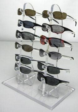 Customize Clear Acrylic Sunglasses Display Stand Eyewear Display Stand