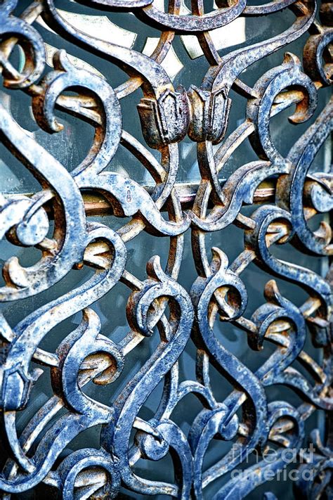 Wrought Iron Design In Charleston Photograph By John Rizzuto Fine Art