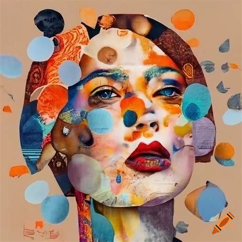 Hannah Hoch Collage Featuring Photorealistic Woman And Intriguing