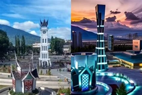 Begini Jadinya Sumatera Barat Versi Masa Depan Kelok Dan Jam Gadang