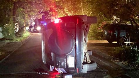 Driver Texting And Driving Causes Rollover Crash On Marthas Vineyard