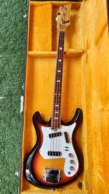 Teisco Concert Short Scale Bass 1960 S Sunburst Reverb Canada