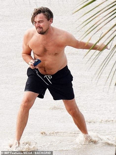 Leonardo Dicaprio With Bikini Clad Girlfriend In St Barts