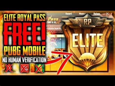 How To Get Elite Royale Pass For Free In Pubg Mobile Secret Tricks