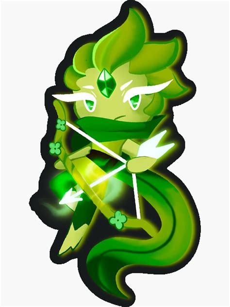 "Wind Archer Cookie" Sticker by KiwiberryArt | Redbubble
