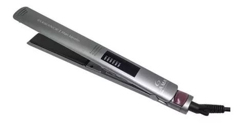 Plancha De Cabello GA MA Italy Elegance Led Titan Keratin Gris 110V 220V