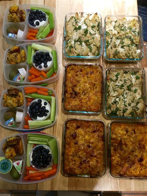 Low Cal High Protein Vegetarian Meal Prep Lunches For 1 Dinners For