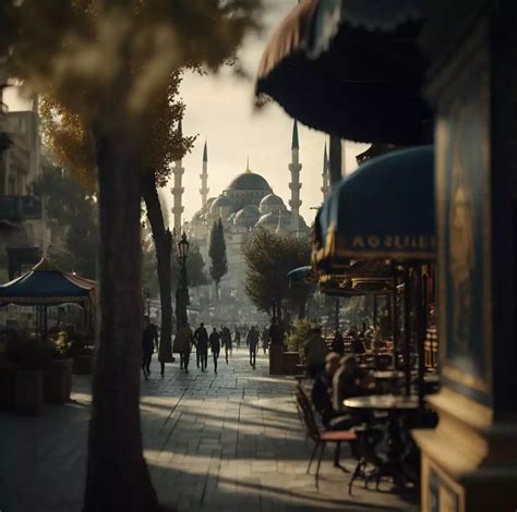 Yapay zeka ile çizildi! 1910 yılında İstanbul nasıldı? Yapay zeka ...
