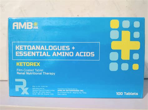 Ketorex Free Shipping Ketoanalogues Essential Amino Acid S Exp Date