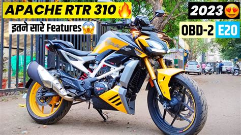 New Launched Tvs Apache Rtr Obd E Model Details Review