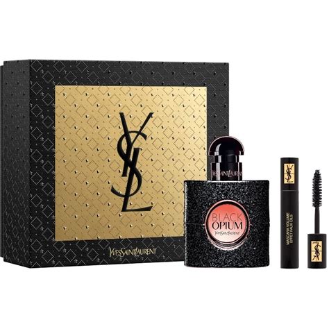 Ysl Black Opium Edp Gift Set Se Her Nicehair Dk