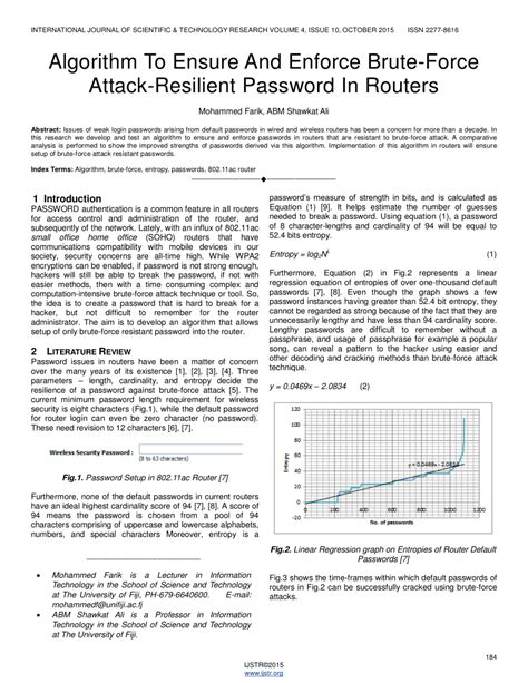 Pdf Algorithm To Ensure And Enforce Brute Force Attack Resilient