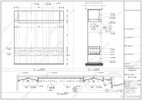 墙面节点施工图下载【id1140853486】知末案例馆