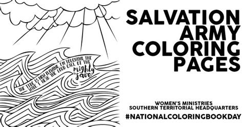 Salvation Army Coloring Pages Salvation Army Themed Crafts