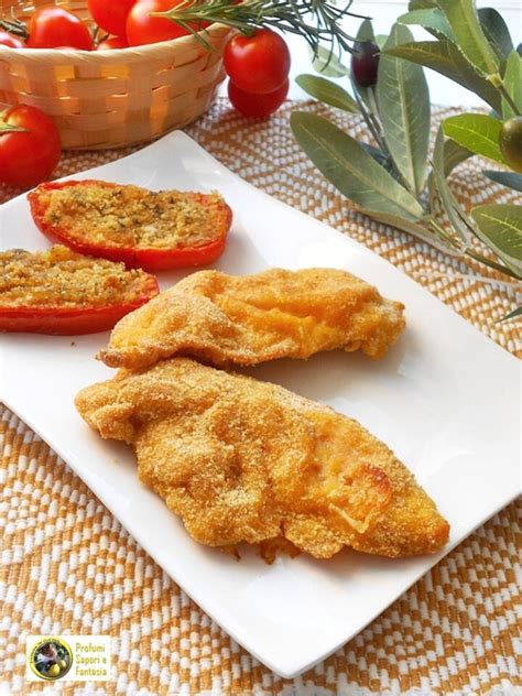 Petto Di Pollo Impanato Al Forno Profumi Sapori Fantasia