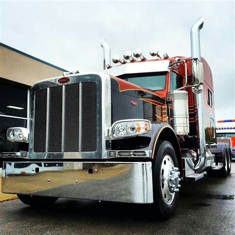 Pin By Brandon F On Chicken Lights An Chrome Peterbilt Trucks Big
