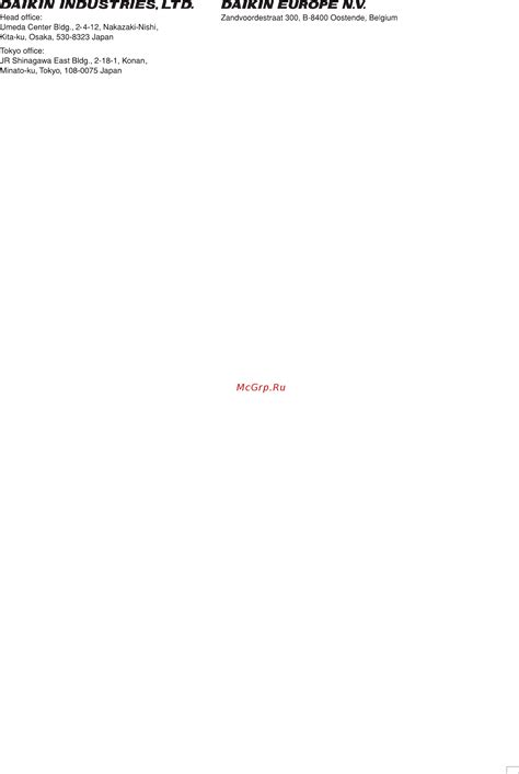 Daikin Reyq38m8w1b 125125 Em11a02