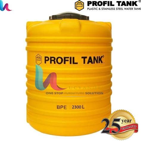 Tangki Air Plastik Profil Tank BPE 2300 Liter Lazada Indonesia