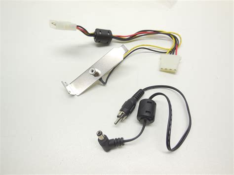 Планка портов в корпус Molex — RCA DC 12v Низкопрофильная для Slim ...