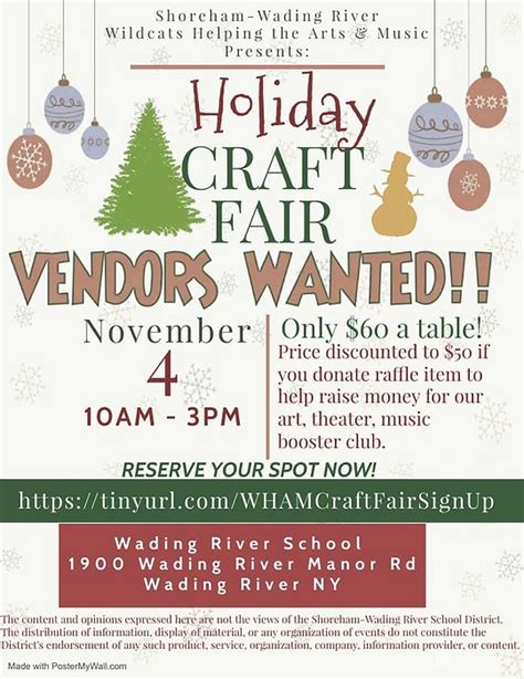 Holiday Craft Fair November Th In Wading River