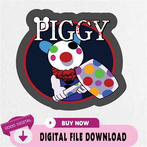 Clown Piggy Svg, Piggy Roblox Svg, Piggy Horror Roblox Svg, - Inspire Uplift