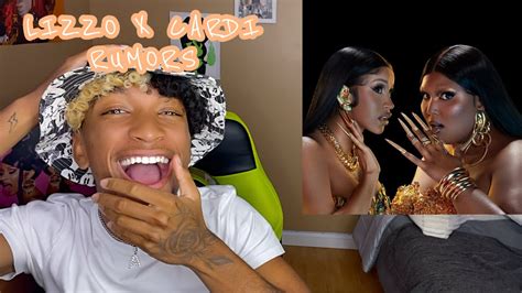 Lizzo Rumors Feat Cardi B Official Video REACTION YouTube