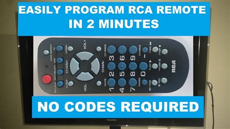 Rca Universal Remote User Manual