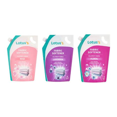 Lotuss Tesco Fabric Softener Pelembut Fabrik Rose Lavender