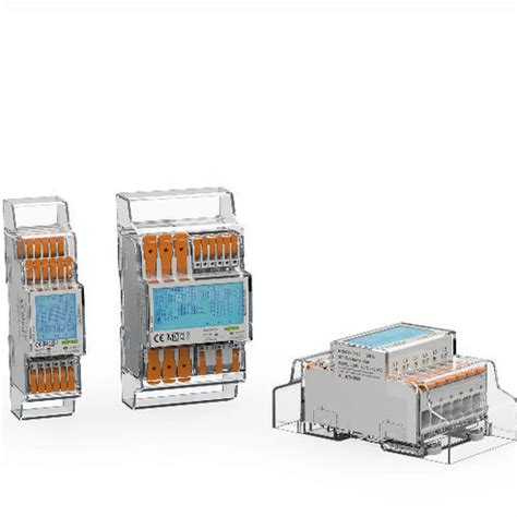 Contatore Di Energia Elettrica Trifase MID WAGO Su Guida DIN M Bus