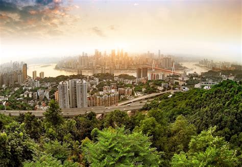 Premium Photo | Chongqing city skyline