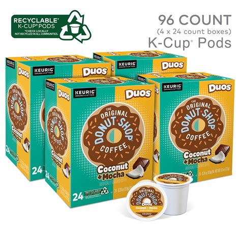 The Original Donut Shop Duos Coconut Mocha Keurig