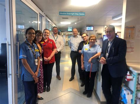 permanent secretary visits daisy hill hospital southern health