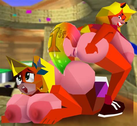 Rule 34 Accurate Art Style Activision Anthro Bandicoot Blonde Hair Coco Bandicoot Crabtopus