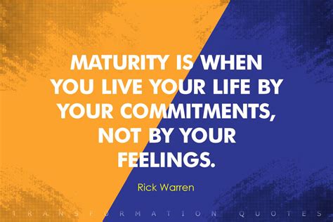 10 Maturity Quotes That Will Inspire You Transformationquotes