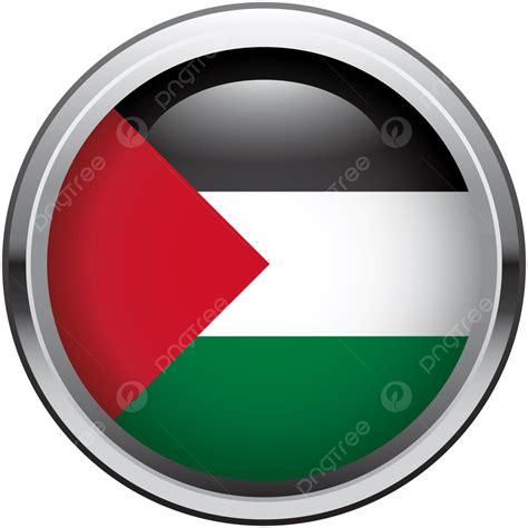 Gambar Bendera Bulatan Palestine Png Vektor Psd Dan Untuk Muat Turun