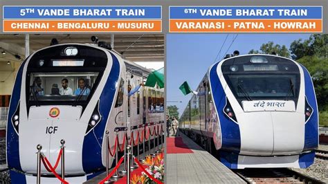 India S Fastest Train In 2 New Routes Chennai Bengaluru Vande Bharat