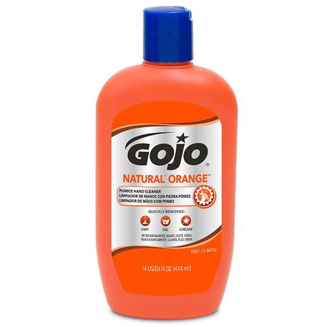 GOJO NATURAL ORANGE Pumice Hand Cleaner RapidClean NZ