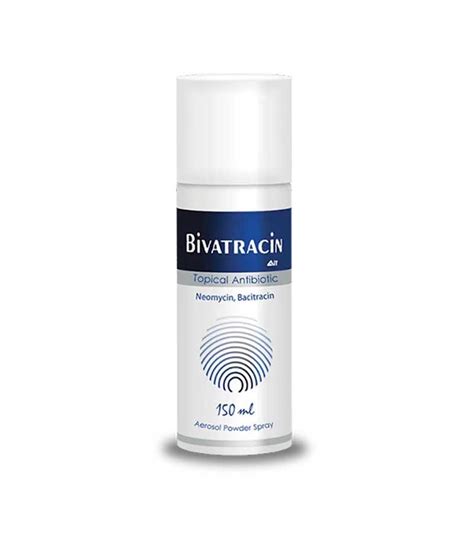Bivatracin Topical Antibiotic Powder Spray 150ml | Wealzin