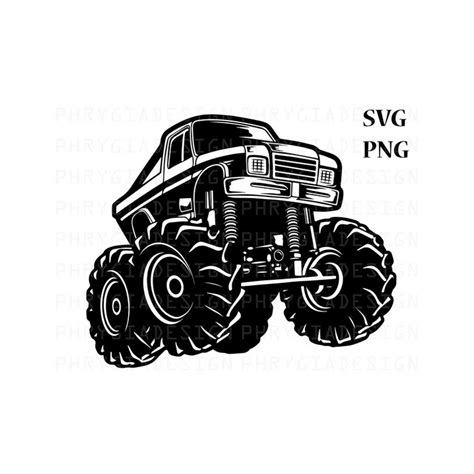 Monster Truck Svg Png Monster Truck Clipart Off Road Svg Inspire
