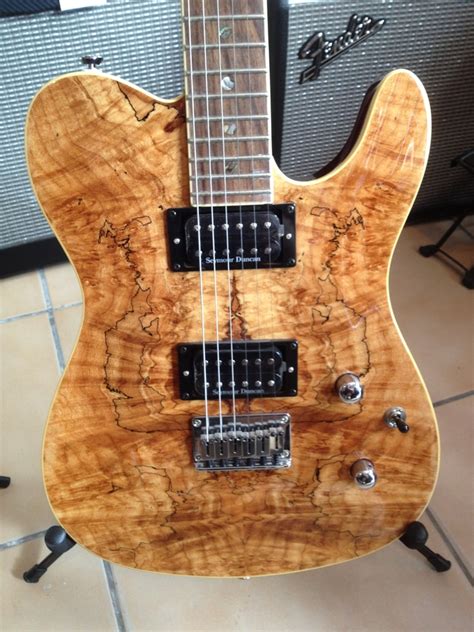 Fender Special Edition Custom Spalted Maple Tele Image 433042 Audiofanzine