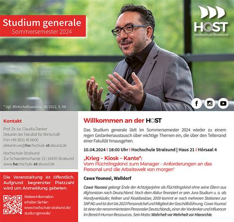 Studium Generale Hochschule Stralsund