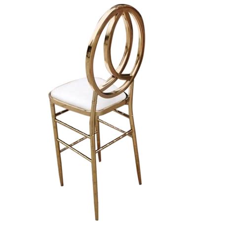 Gold Stainless Steel Bar Chair Stainless Steel Chair Manufacturers