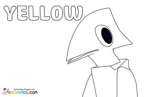 Desenhos De Yellow Rainbow Friends 2 Para Colorir