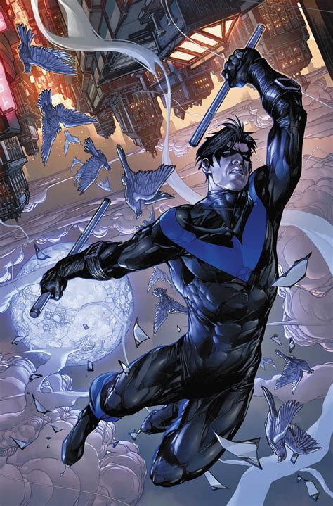 Nightwing 51 Variant Arte Dc Comics Marvel Comics Marvel Dc Rogue